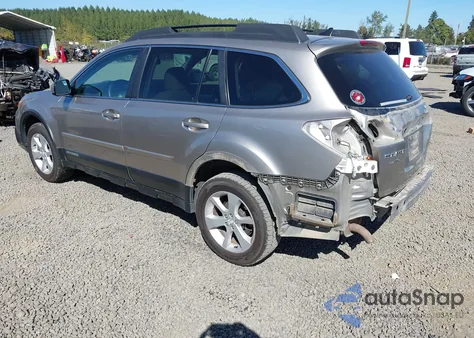 2014 Subaru Outback 2.5I Premium z USA, uszkodzony, nr VIN 4S4BRBDC9E3313712